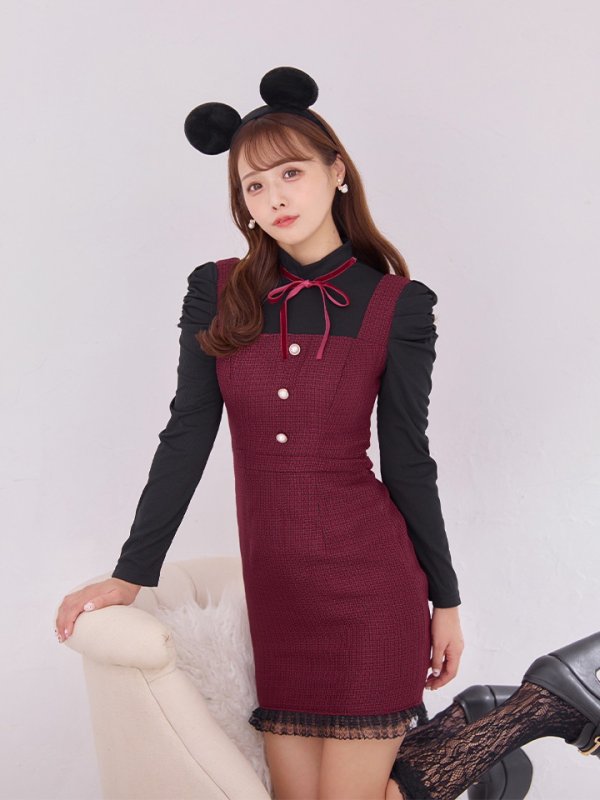 画像13: 【SALE!!】【即日発送！】【ハロウィン】マウスミニワンピ 【コスプレ3点セット】【S-XLサイズ/1カラー】[HC03]