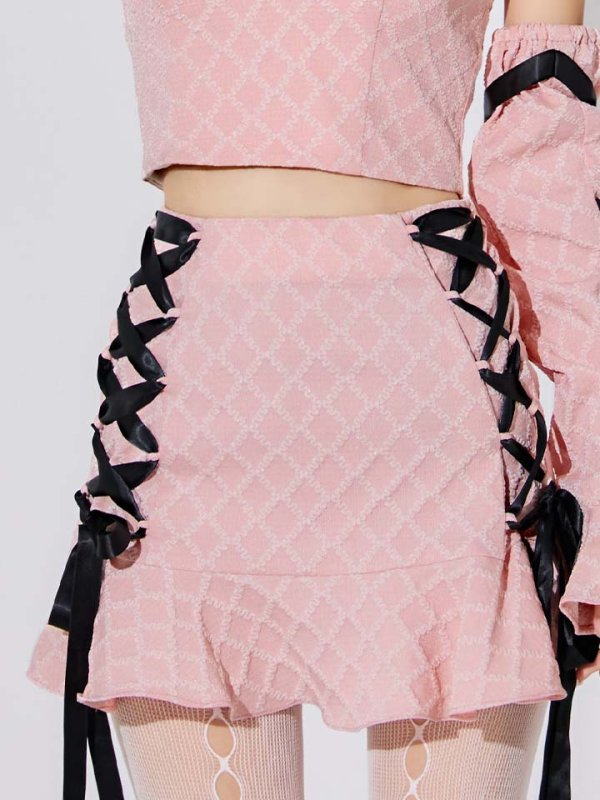 画像24: 【SALE!!】【即日発送！】【ハロウィン】アームカバー付きリボンセットアップ 【コスプレ7点セット】【S-Mサイズ/2カラー】[HC03]