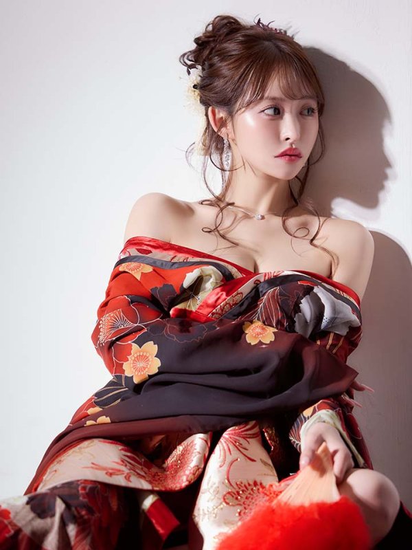 画像13: 【一部予約商品/2月上旬発送予定】【ハロウィン】花魁ショートインロングワンピース 【コスプレ】【S-XLサイズ/2カラー】[HC03]