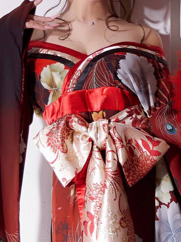 画像26: 【一部予約商品/2月上旬発送予定】【ハロウィン】花魁ショートインロングワンピース 【コスプレ】【S-XLサイズ/2カラー】[HC03]