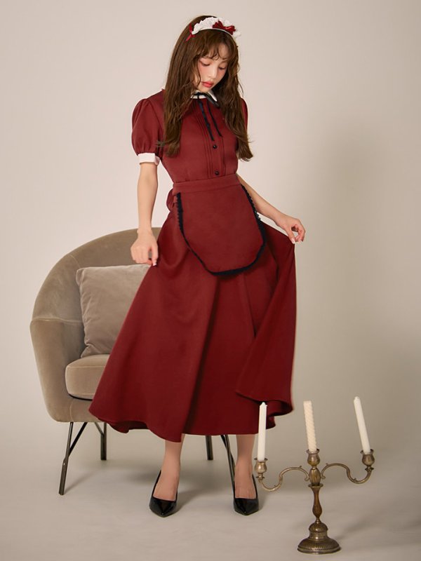 画像30: 【SALE!!】【ハロウィン】クラシカル洋館メイド 【コスプレ3点セット】 【S-XLサイズ/1カラー】[OF01]