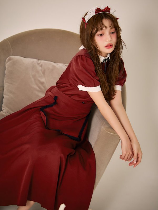 画像31: 【SALE!!】【ハロウィン】クラシカル洋館メイド 【コスプレ3点セット】 【S-XLサイズ/1カラー】[OF01]