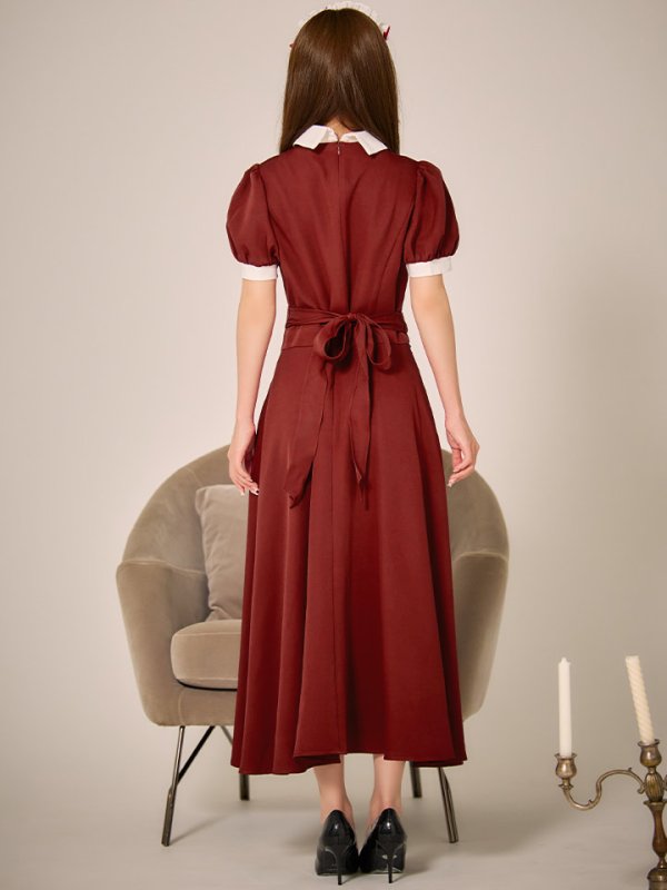 画像36: 【SALE!!】【ハロウィン】クラシカル洋館メイド 【コスプレ3点セット】 【S-XLサイズ/1カラー】[OF01]