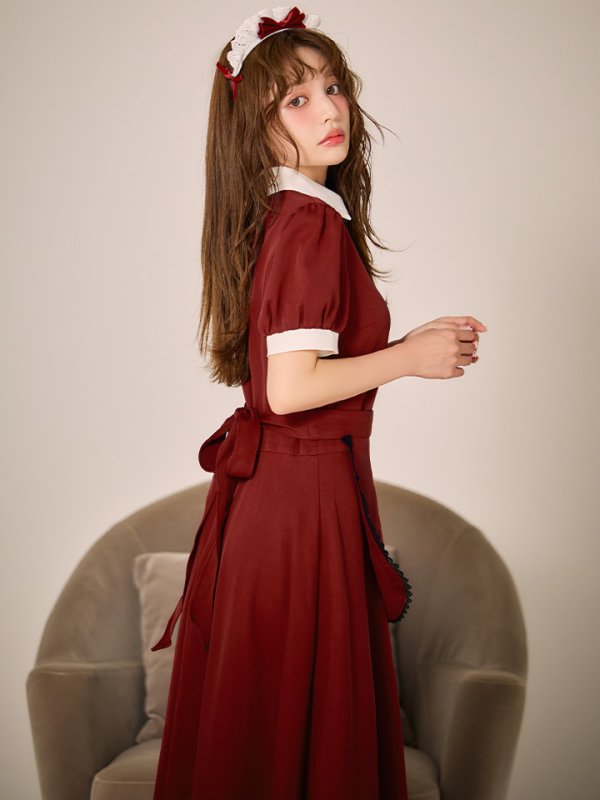 画像25: 【SALE!!】【ハロウィン】クラシカル洋館メイド 【コスプレ3点セット】 【S-XLサイズ/1カラー】[OF01]