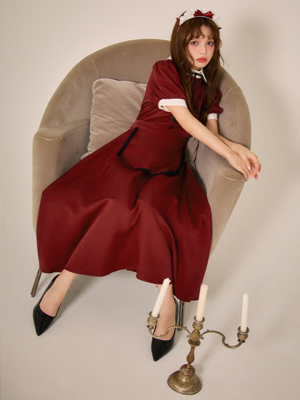 画像26: 【SALE!!】【ハロウィン】クラシカル洋館メイド 【コスプレ3点セット】 【S-XLサイズ/1カラー】[OF01]