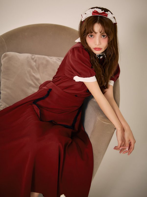 画像27: 【SALE!!】【ハロウィン】クラシカル洋館メイド 【コスプレ3点セット】 【S-XLサイズ/1カラー】[OF01]