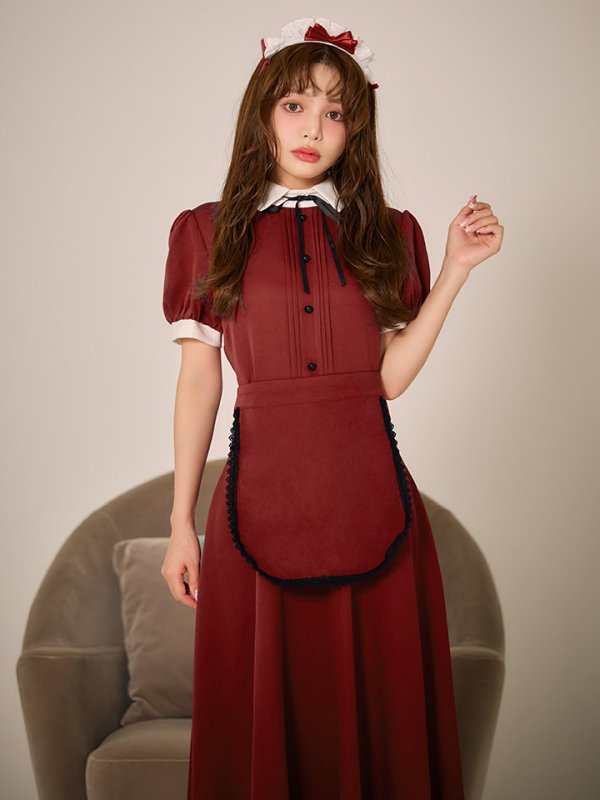 画像28: 【SALE!!】【ハロウィン】クラシカル洋館メイド 【コスプレ3点セット】 【S-XLサイズ/1カラー】[OF01]