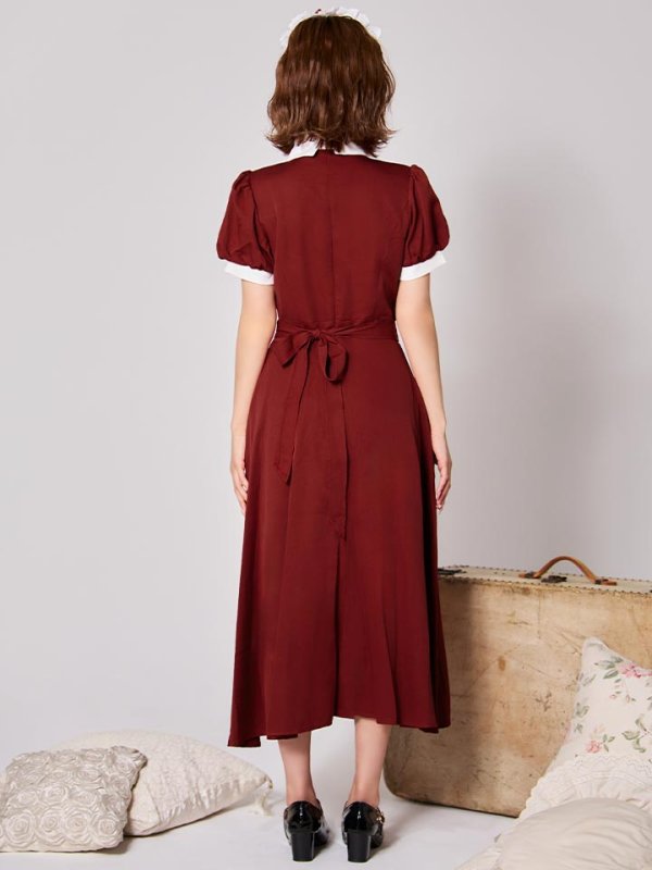 画像10: 【SALE!!】【ハロウィン】クラシカル洋館メイド 【コスプレ3点セット】 【S-XLサイズ/1カラー】[HC03]