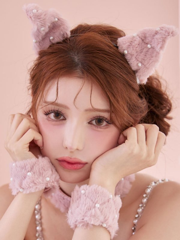 画像28: 【即日発送】【ハロウィン】ビジューファーキャットパンツセットアップ【コスプレ6点セット】【XS-Lサイズ/3カラー】[HC03]