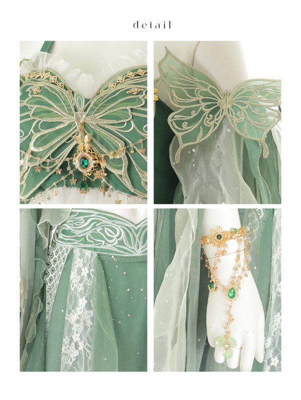 画像38: 【即日発送】【送料無料！】【ハロウィン】エキゾチックエルフ【コスプレ3点セット】【フリーサイズサイズ/2カラー】[HC03]