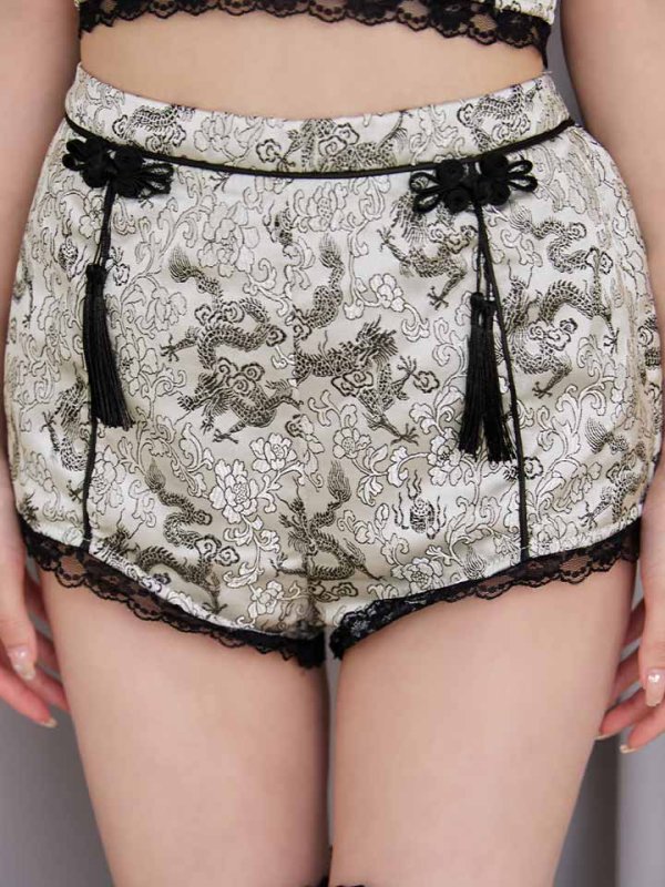 画像26: 【即日発送】【ハロウィン】チャイナショートパンツセットアップ 【コスプレ5点セット】【XS-Mサイズ/3カラー】[HC03]