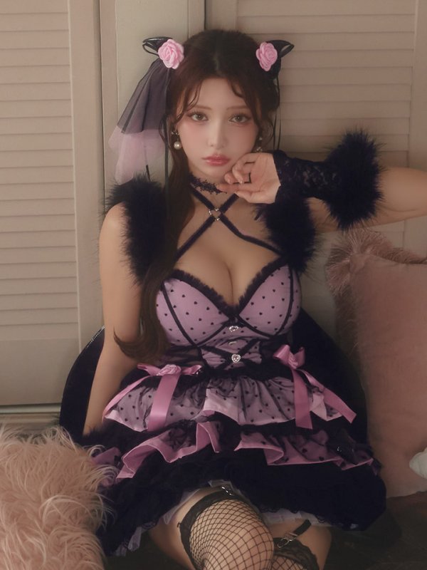 モデル：ももか　身長156cm　着用サイズ：Sサイズ