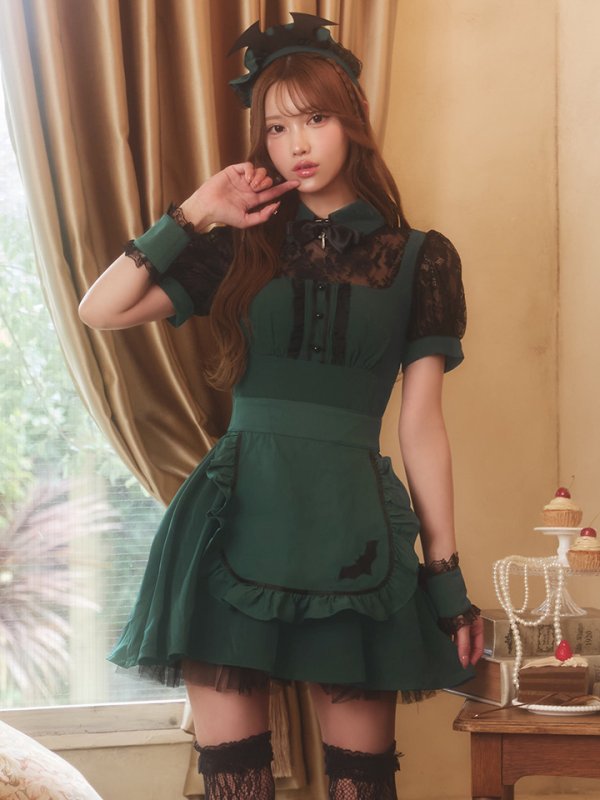 モデル：るりぴ　身長：165cm　着用サイズ：Sサイズ