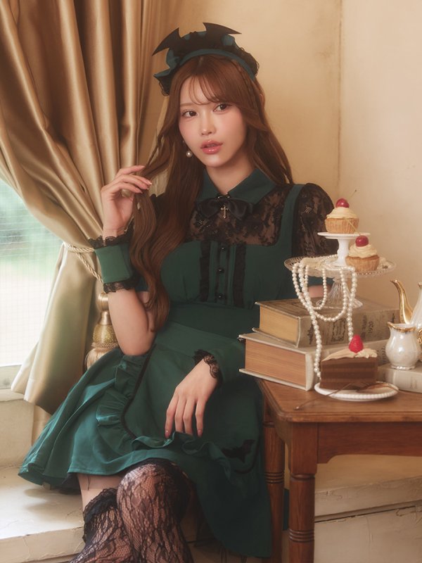 モデル：るりぴ　身長：165cm　着用サイズ：Sサイズ