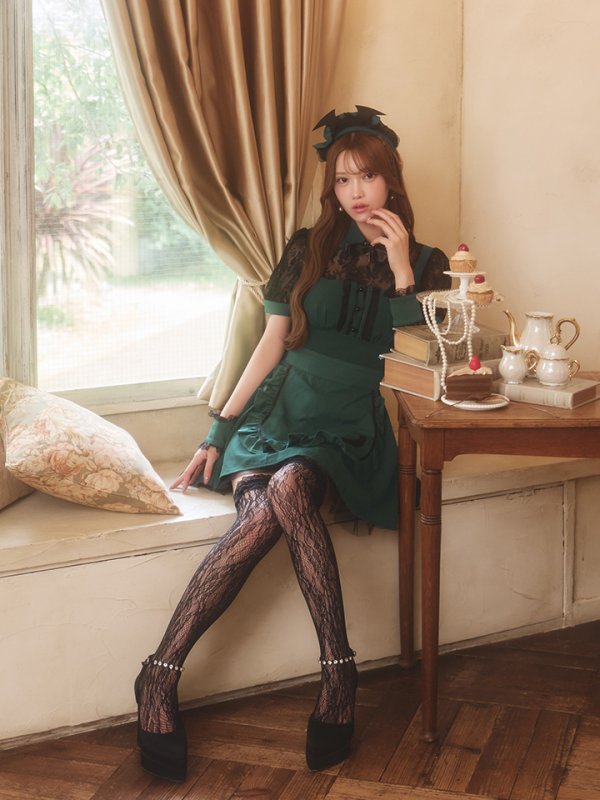 モデル：るりぴ　身長：165cm　着用サイズ：Sサイズ