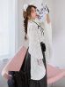 モデル：吉木千沙都 身長：158cm　着用サイズ：Fサイズ