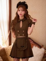 【送料無料！】【即日発送！】【ハロウィン】クラシカルメイドセットアップ【コスプレ5点セット】【XS-Mサイズ/2カラー】[HC03]るりぴ着用