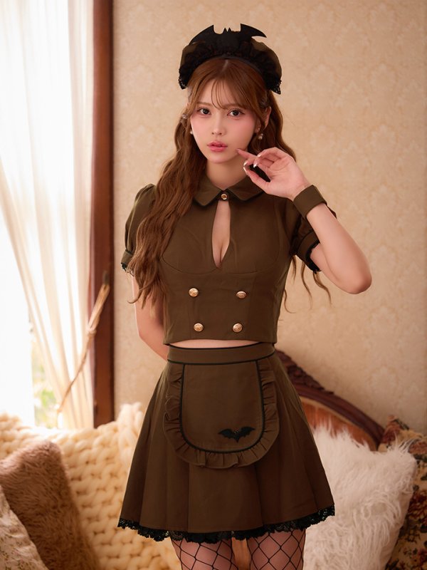 モデル：るりぴ　身長：165cm　着用サイズ：Sサイズ