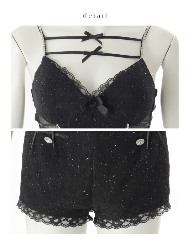 画像40: 【即日発送】【送料無料！】【ハロウィン】バニーシアーラメセットアップ【コスプレ5点セット】【XS-Mサイズ/2カラー】[HC03]