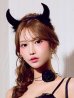 画像18: 【即日発送】【ハロウィン】レザーデビルタイトワンピース【コスプレ7点セット】【XS-Lサイズ/カラー】[OF04]