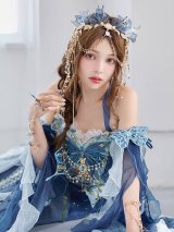 【ノベルティ対象】【予約 / 9月下旬発送予定】【送料無料！】【ハロウィン】エキゾチックエルフ【コスプレ3点セット】【フリーサイズサイズ/2カラー】[OF04]