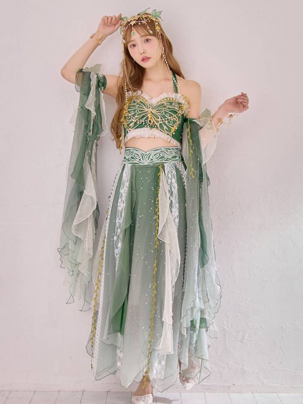 画像11: 【即日発送】【送料無料！】【ハロウィン】エキゾチックエルフ【コスプレ3点セット】【フリーサイズサイズ/2カラー】[HC03]