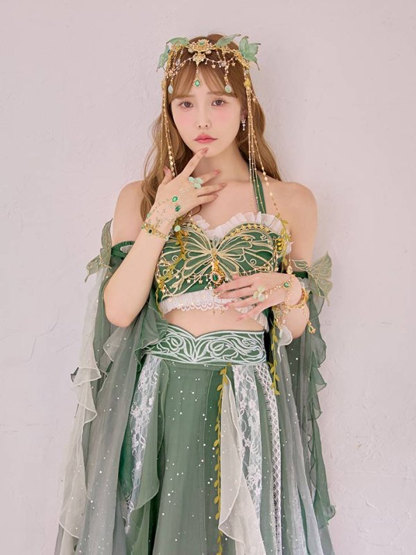 画像6: 【即日発送】【送料無料！】【ハロウィン】エキゾチックエルフ【コスプレ3点セット】【フリーサイズサイズ/2カラー】[HC03]