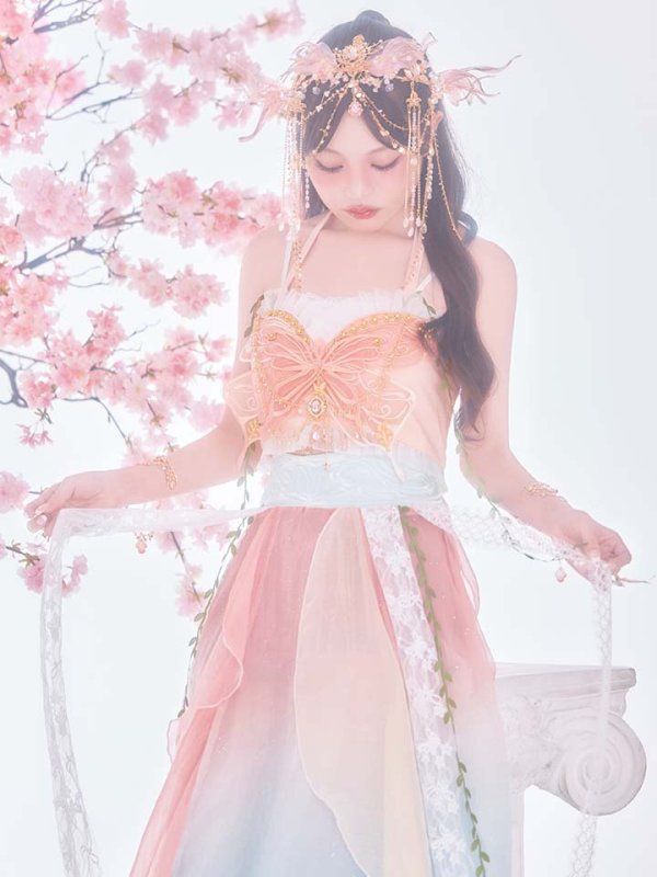 画像5: 【一部予約商品/8月下旬発送予定】【送料無料！】【ハロウィン】エキゾチックエルフ【コスプレ3点セット】【フリーサイズサイズ/4カラー】[HC03]吉木千沙都（ちぃぽぽ）着用