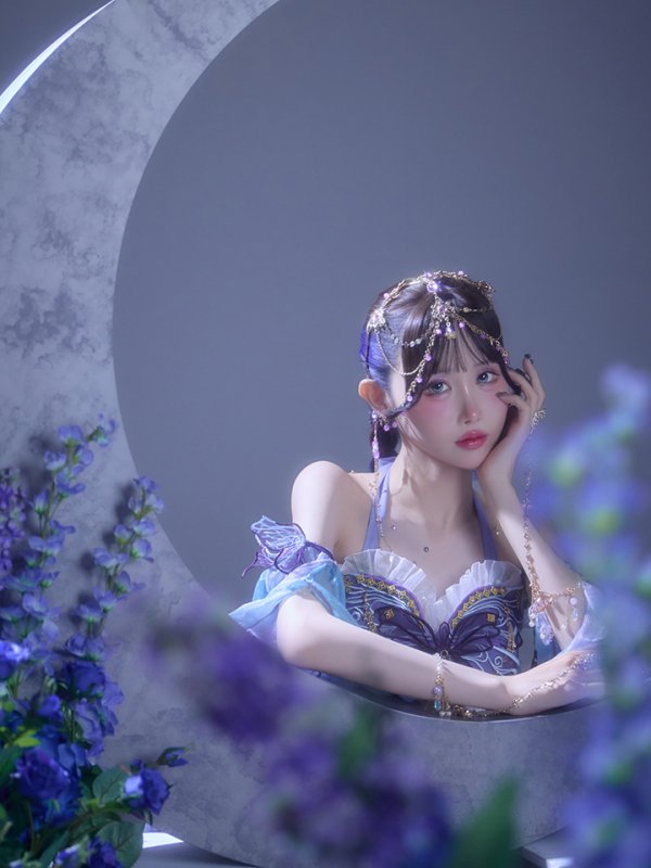 モデル：ゆりにゃ 身長：162cm 着用サイズ：Fサイズ