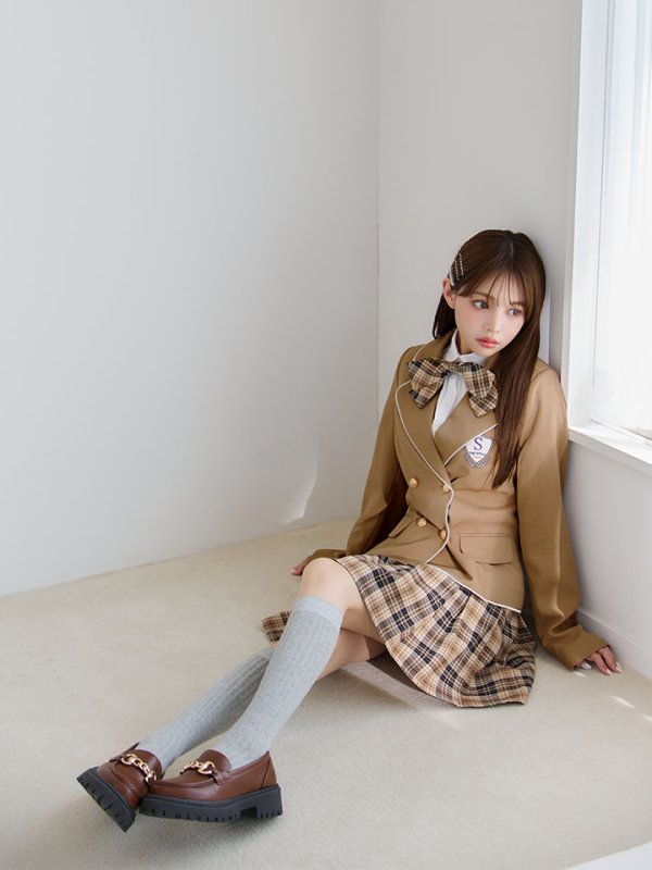 画像11: 【即日発送】【送料無料！】【ハロウィン】韓国JK制服ガール【コスプレ5点セット】【XS-XLサイズ/1カラー】[HC03]