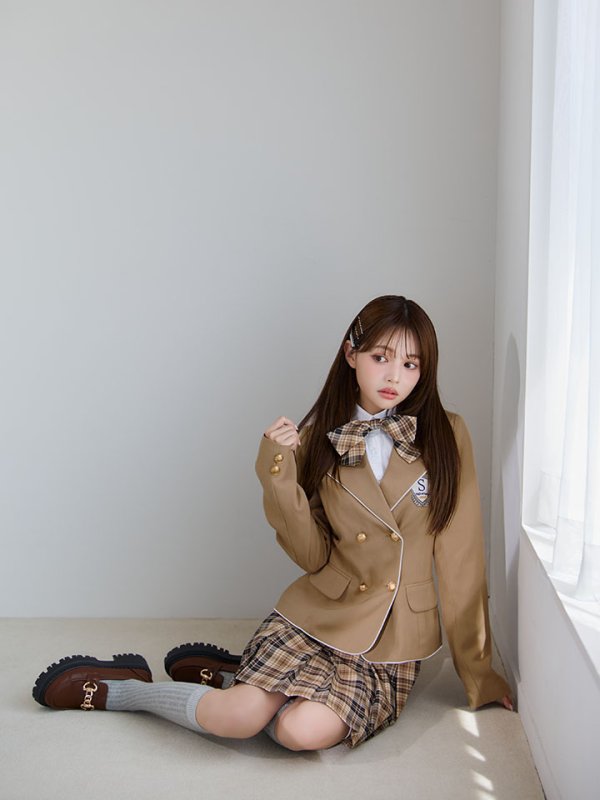 画像13: 【即日発送】【送料無料！】【ハロウィン】韓国JK制服ガール【コスプレ5点セット】【XS-XLサイズ/1カラー】[HC03]