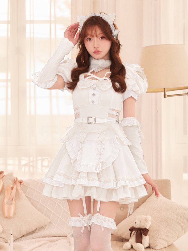 モデル：羽澄まり　身長：158cm　着用サイズ：Sサイズ