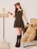 画像3: 【即日発送】【ハロウィン】襟付きノースリーブワンピクマコスプレ【コスプレ4点セット】【XS-Mサイズ/1カラー】[OF03]