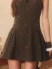 ブラウン　モデル：るりぴ　身長：165cm　着用サイズ：Sサイズ