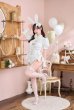 ホワイト　身長：165cm　着用サイズ：Fサイズ