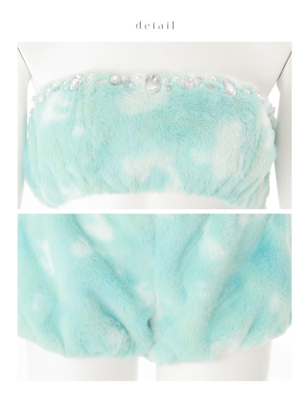 画像37: 【即日発送】【ハロウィン】パステルもこもこバニー【コスプレ7点セット】【フリーサイズ/6カラー】[OF03]