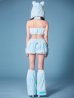 画像11: 【即日発送】【ハロウィン】パステルもこもこバニー【コスプレ7点セット】【フリーサイズ/6カラー】[OF03/OF04]