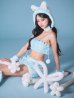 画像5: 【即日発送】【ハロウィン】パステルもこもこバニー【コスプレ7点セット】【フリーサイズ/6カラー】[OF03/OF04]