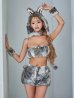 画像36: 【予約 / 9月下旬発送予定】【送料無料！】【ハロウィン】パステルもこもこバニー【コスプレ7点セット】【フリーサイズ/6カラー】[OF03]