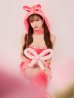 画像2: 【即日発送】【ハロウィン】パステルもこもこバニー【コスプレ7点セット】【フリーサイズ/6カラー】[OF03/OF04] (2)
