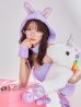 画像2: 【即日発送】【ハロウィン】パステルもこもこバニー【コスプレ7点セット】【フリーサイズ/6カラー】[OF03/OF04] (2)