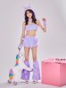画像7: 【即日発送】【ハロウィン】パステルもこもこバニー【コスプレ7点セット】【フリーサイズ/6カラー】[OF03/OF04]