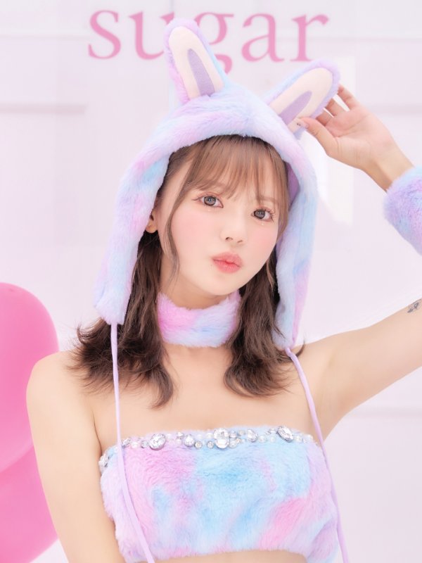 画像5: 【即日発送】【ハロウィン】パステルもこもこバニー【コスプレ7点セット】【フリーサイズ/6カラー】[HC03]