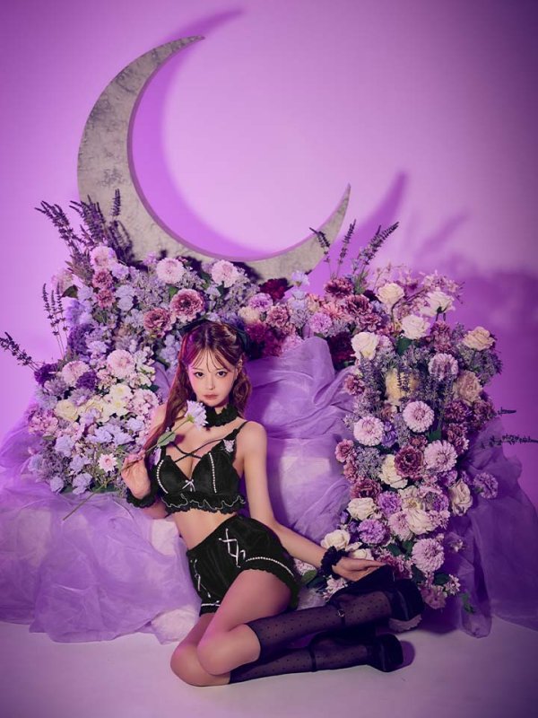 画像5: 【即日発送】【サンリオ】クロミランジェリーセットアップルームウェア【S-L/1カラー】[OF03]