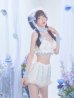 画像5: 【即日発送】【送料無料！】【サンリオ】シナモロールランジェリーセットアップルームウェア【S-L/1カラー】[HC02]ゆりにゃ着用 (5)