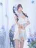 画像6: 【即日発送】【送料無料！】【サンリオ】シナモロールランジェリーセットアップルームウェア【S-L/1カラー】[HC02]ゆりにゃ着用 (6)
