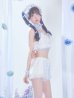 画像9: 【即日発送】【送料無料！】【サンリオ】シナモロールランジェリーセットアップルームウェア【S-L/1カラー】[HC02]ゆりにゃ着用 (9)