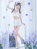 画像10: 【即日発送】【送料無料！】【サンリオ】シナモロールランジェリーセットアップルームウェア【S-L/1カラー】[HC02]ゆりにゃ着用 (10)