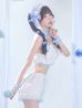 画像11: 【即日発送】【送料無料！】【サンリオ】シナモロールランジェリーセットアップルームウェア【S-L/1カラー】[HC02]ゆりにゃ着用 (11)