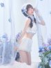 画像13: 【即日発送】【送料無料！】【サンリオ】シナモロールランジェリーセットアップルームウェア【S-L/1カラー】[HC02]ゆりにゃ着用 (13)